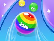 Spel 2048 Run prachtige ballen  online
