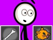 Spel Stickman kiest acties  online