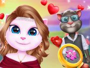 Spel Kitty paar mooie valentijn  online