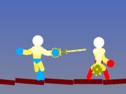 Spel Ragdoll hit stickman  online