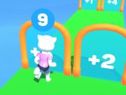 Spel Cat Angela Running  online