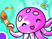 Spel Kleurboek: aquarium  online