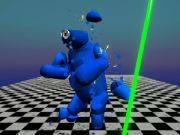 Spel Poppy 4: gesneden monsters met zwaard in arena!  online