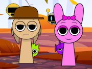 Spel Vind de Sprunki  online