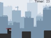 Spel Ninja op het dak  online