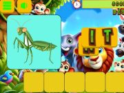 Spel Woorddieren voor kinderen  online