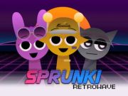 Spel Sprunki -retrowave  online