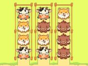 Spel Dierensorte schattige spelpuzzel  online