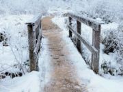Spel Bridge Winter Snow Jigsaw  online