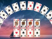 Spel Crescent Solitaire online Spel Crescent Solitaire online