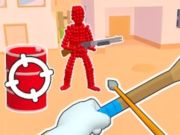 Spel Stickman Archer schietpijlen op Reds  online