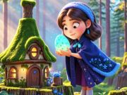Spel Vind de verschillen: kleine heks  online