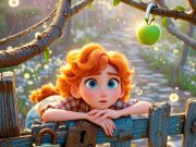 Spel Vind de verschillen: Green Apple  online