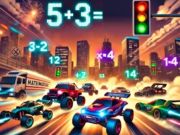 Spel Wiskunde racen  online