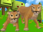 Spel Cougar Simulator: Big Cats  online