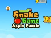 Spel Snake Puzzle Apple Game  online