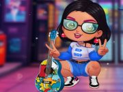 Spel Stijlvol hiphop meisje  online