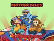 Spel Motorfiets kleurplaten  online