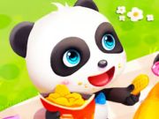 Spel Jigsaw Puzzle: Baby Panda Spring Picnic  online
