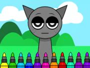 Spel Kleurboek: Sprunki Incredibox Gray online Spel Kleurboek: Sprunki Incredibox Gray online