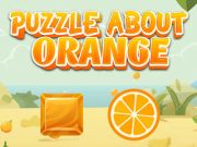 Spel Puzzel over oranje  online