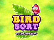 Spel Vogel sorteren kleur sorteren  online