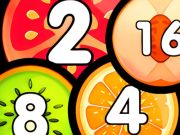 Spel Samenvoegen Balls Shooter 2048 Verbind fruit  online