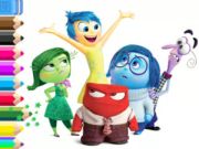 Spel Kleurboek: Inside Out  online