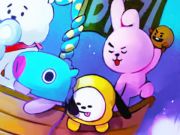 Spel Jigsaw Puzzle: BT21 vrienden  online