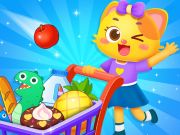 Spel Supermarkt winkelen voor kinderen  online