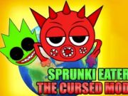 Spel Sprunki eter de vervloekte mod  online