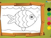 Spel Kinderkleurspel  online