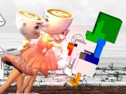 Spel Kip Jockey Tung Tung Sahur gevecht  online