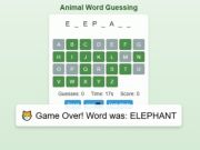 Spel Dierlijk woord radenspel  online