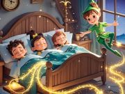 Spel Vind de verschillen: Peter Pan  online