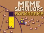 Spel Meme Survivors: Backrooms  online
