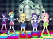 Spel Mijn kleine pony-equestria meisjes vallen formele dance-off online