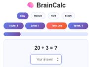 Spel BrainCalc online