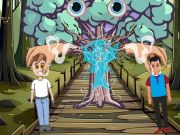 Spel Bewaar vrienden van de mystieke boom online