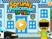 Spel Sprunki -politieman voor kinderen online