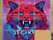 Spel Cat Jigsaw puzzel razernij online