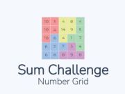 Spel Sum Challenge Number Grid online