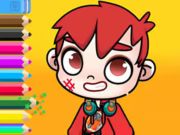 Spel Kleurboek: Avatar World Schoolboy online
