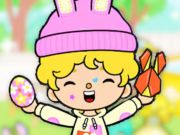 Spel Jigsaw Puzzle: Toca Boca Pasen online