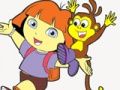 Spel Dora de Explorer kleurplaten online Spel Dora de Explorer kleurplaten online