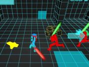 Spel Stickman Neon Sword Fighting online