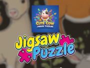 Spel Schattige koeienpuzzels puzzels online