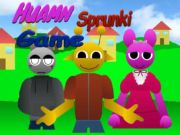 Spel Sprunki 1996 menselijke versie online