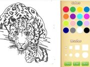 Spel Realistische dierenkleurboek voor kinderen online