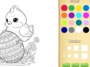 Spel Pasen kleurboek voor kinderen online